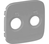 Лицевая панель для розеток TV/SAT Legrand Valena ALLURE алюминий 754827