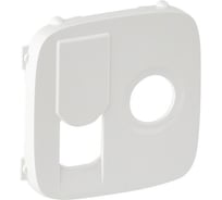 Лицевая панель розетки TV/RJ45 Legrand Valena ALLURE белая 754835