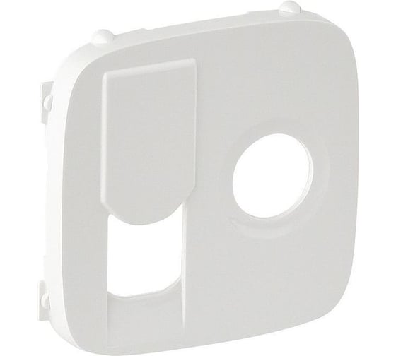 Лицевая панель розетки TV/RJ45 Legrand Valena ALLURE белая 754835 1