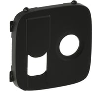 Лицевая панель розетки TV/RJ45 Legrand Valena ALLURE антрацит 754838