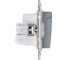 Розетка IEK SKANDY SK-R11Gr заземляющий контакт, шторки, крышка, 16А, IP44, серый SK-R16-16-44-K03 4