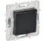 Розетка IEK SKANDY SK-R11Bl заземляющий контакт, шторки, крышка, 16А, IP44, черный SK-R16-16-44-K02 1