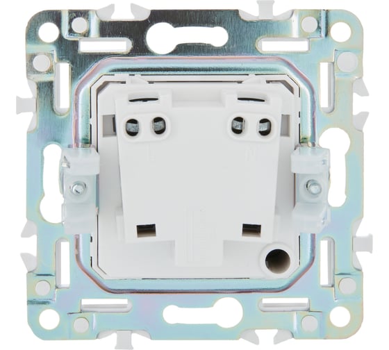 Розетка IEK SKANDY SK-R02Gr без заземляющего контакта, без шторок, 10А, серый SK-R10-10-K03
