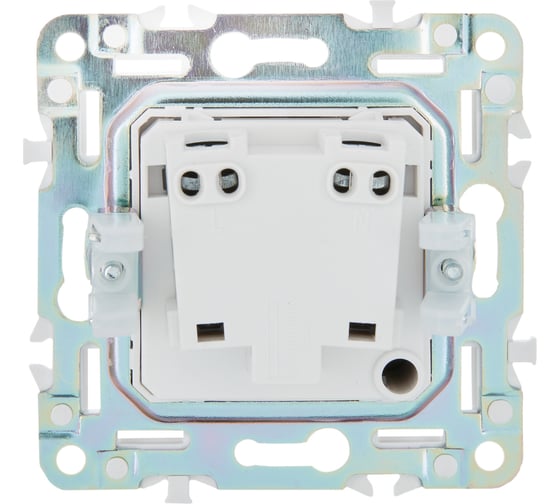 Розетка IEK SKANDY SK-R02Sa без заземляющего контакта, без шторок, 10А, песочный SK-R10-10-K98