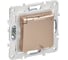 Розетка IEK SKANDY SK-R11Sa заземляющий контакт, шторки, крышка, 16А, IP44, песочный SK-R16-16-44-K98 1