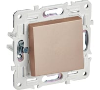 Выключатель 1-клавишный кнопочный IEK SKANDY 10А SK-V14Sa песочный SK-V17-0-10-K98