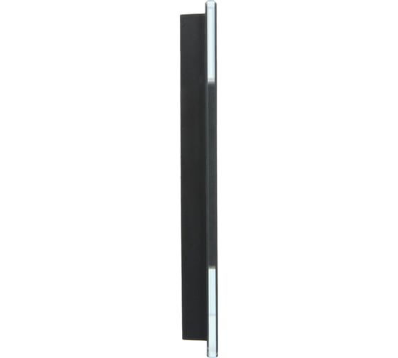 Рамка 2-местная IEK SKANDY SK-F22Bl стекло черный SK-M22-G-K02
