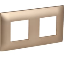 Рамка 2-местная IEK SKANDY SK-F02Sa песочный SK-M22-K98