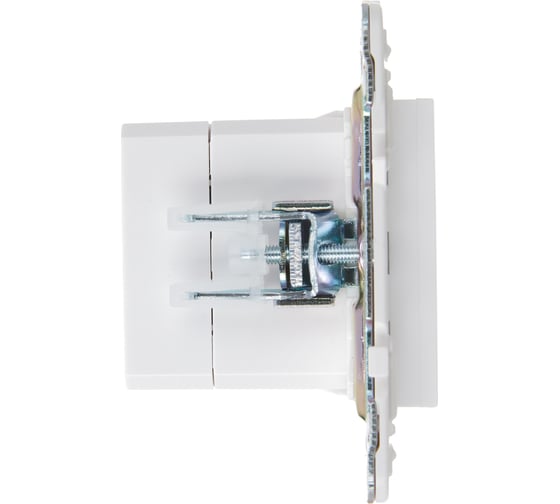 Розетка USB A+C IEK SKANDY 18Вт SK-R13W арктический белый SK-U22-018-K01