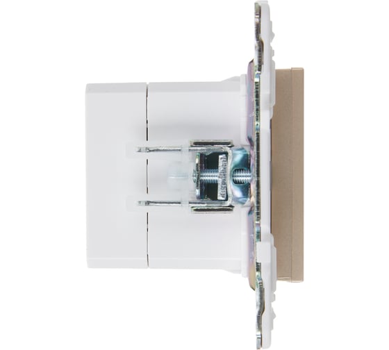 Розетка USB A+C IEK SKANDY 3,1А SK-R14Sa песочный SK-U22-D31-K98