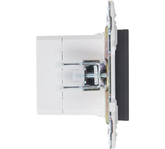 Розетка USB A+C IEK SKANDY 3,1А SK-R14T титан SK-U22-D31-K48