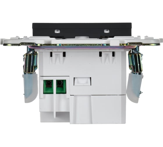 Розетка USB A+C IEK SKANDY 18Вт SK-R13T титан SK-U22-018-K48