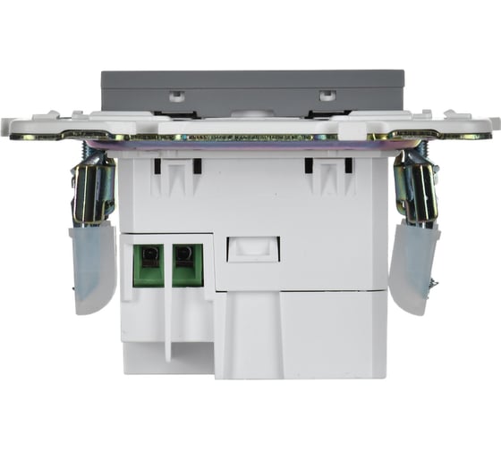 Розетка USB A+C IEK SKANDY 3,1А SK-R14Gr серый SK-U22-D31-K03
