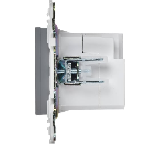 Розетка USB A+C IEK SKANDY 3,1А SK-R14Gr серый SK-U22-D31-K03