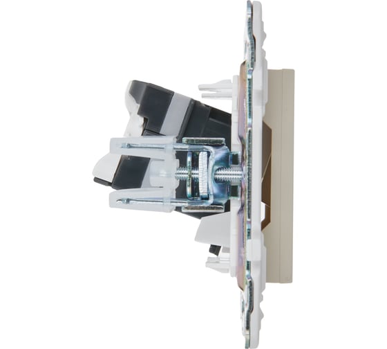 Розетка компьютерная IEK SKANDY RJ45 кат.5E SK-K01B бежевый SK-K10-1-K10