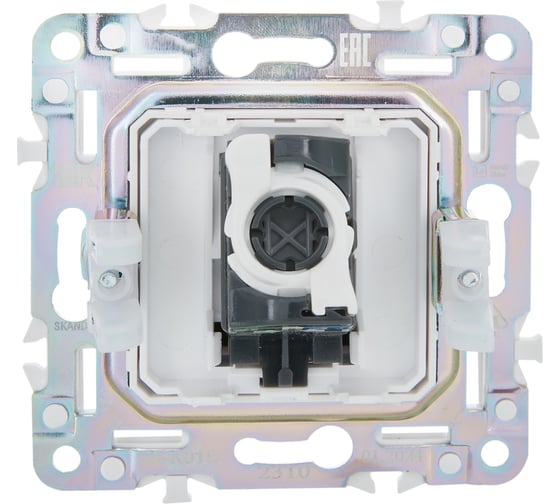 Розетка компьютерная IEK SKANDY RJ45 кат.5E SK-K01G графит SK-K10-1-K53