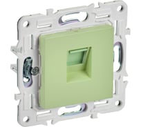 Розетка компьютерная IEK SKANDY RJ45 кат.5E SK-K01M мятный SK-K10-1-K06