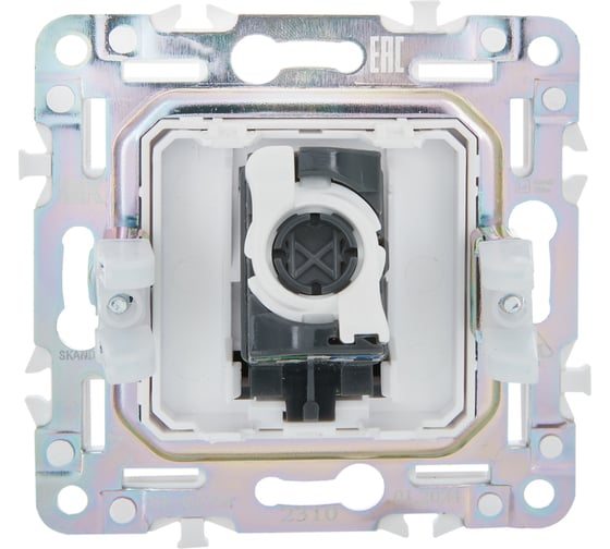 Розетка компьютерная IEK SKANDY RJ45 кат.5E SK-K01Gr серый SK-K10-1-K03