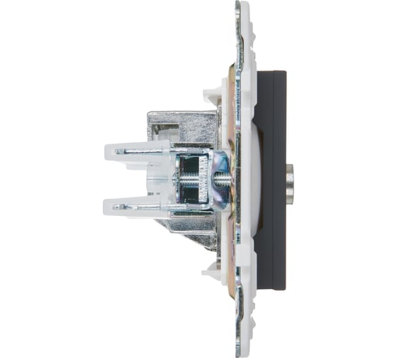 Розетка TV оконечная IEK SKANDY SK-A12G графит SK-A10-O-K53