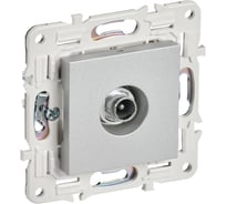 Розетка TV проходная IEK SKANDY SK-A17S серебро SK-A10-P-K23