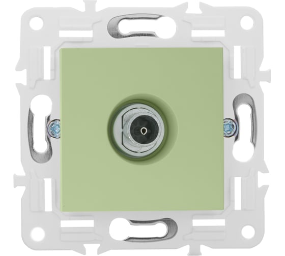 Розетка TV оконечная IEK SKANDY SK-A12M мятный SK-A10-O-K06