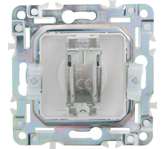 Розетка TV оконечная IEK SKANDY SK-A12M мятный SK-A10-O-K06
