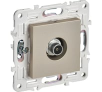 Розетка TV оконечная IEK SKANDY SK-A12Sh шампань SK-A10-O-K37