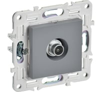 Розетка TV оконечная IEK SKANDY SK-A12Gr серый SK-A10-O-K03