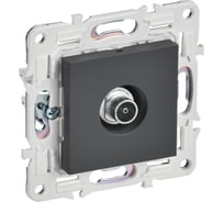 Розетка TV оконечная IEK SKANDY SK-A12T титан SK-A10-O-K48