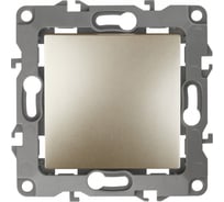 Переключатель ЭРА Серия 12 12110304 10АХ250В, золотистый Б0057011