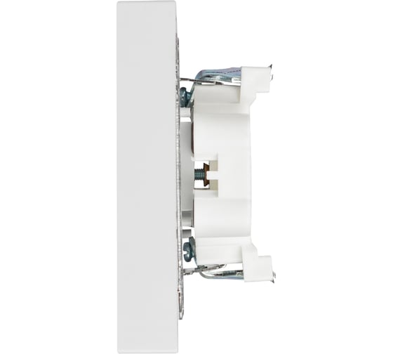 Розетка Intro Accent 620501 2x2PE Schuko, 16А, 250В, IP20, скрытой установки, AL/CU, белый Б0063485