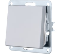 Выключатель 1-клавишный LK Studio (схема 1) 16 A, 250 B (серебристый металлик) LK80 840103-1