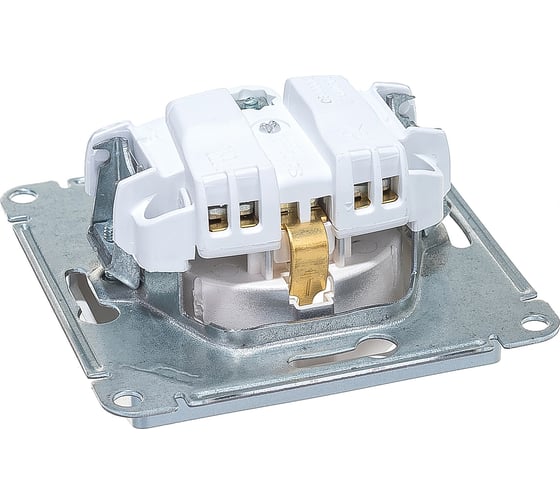 Розетка Systeme Electric Glossa Алюминий с заземлением со шторками GSL000345