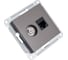 Розетка TV+RJ45 Systeme Electric AtlasDesign Мокко категории 5E ATN000689 2