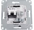 Розетка TV+RJ45 Systeme Electric AtlasDesign Мокко категории 5E ATN000689 3