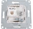 Розетка ТВ + компьютерная RJ45 Systeme Electric AtlasDesign 2-ая Шампань категории 5Е ATN000589 3