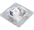 Розетка ТВ + компьютерная RJ45 Systeme Electric AtlasDesign 2-ая Шампань категории 5Е ATN000589 4