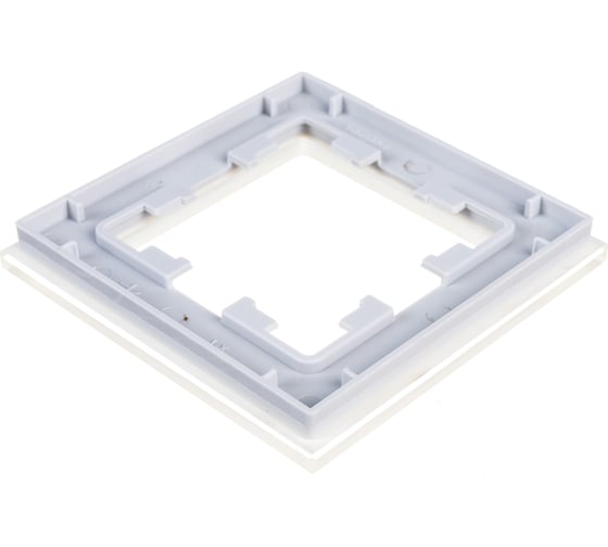 1-местная рамка Systeme Electric AtlasDesign Nature матовое стекло, белая SchE ATN330101