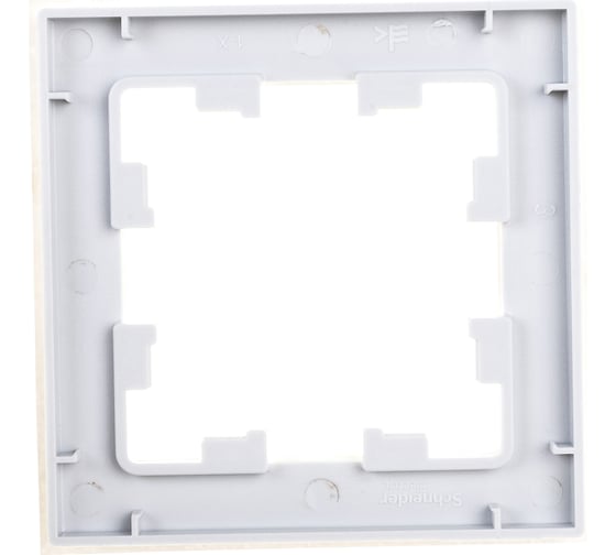 1-местная рамка Systeme Electric AtlasDesign Nature матовое стекло, белая SchE ATN330101