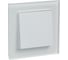 1-местная рамка Systeme Electric AtlasDesign Nature матовое стекло, белая SchE ATN330101 2
