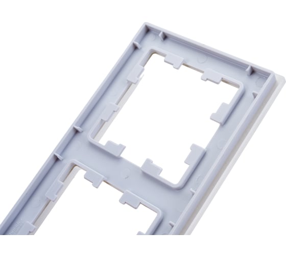 2-местная рамка Systeme Electric AtlasDesign Nature матовое стекло, белая SchE ATN330102