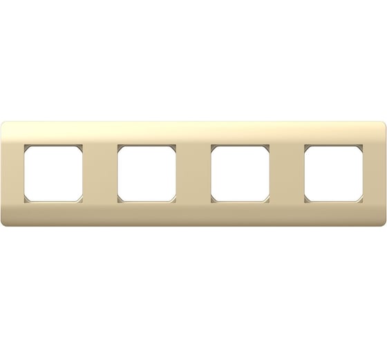 Рамка 4-м CHINT NEW3-E универсальная шампань 431438 1
