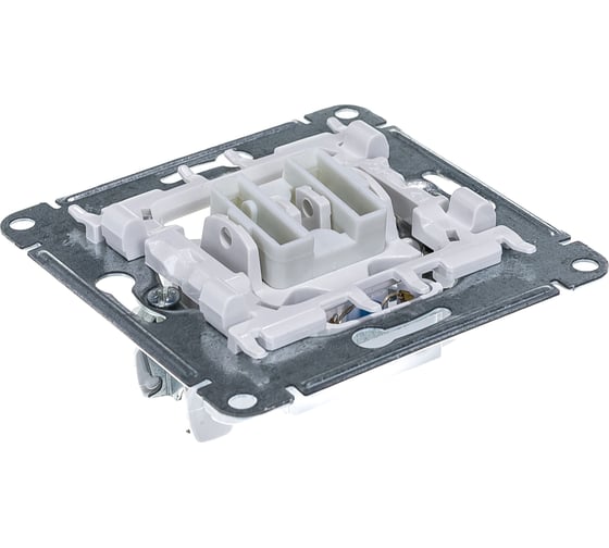 1-клавишный переключатель Systeme Electric  AtlasDesign Белый с подсветкой, сх.6а, 10АХ ATN000163
