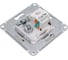 Розетка 2-ая ТВ + компьютерная RJ45 Systeme Electric (Schneider Electric) Atlasdesign бежевый кат. 5Е ATN000289 4