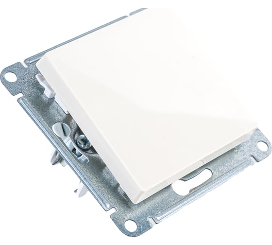 1-клавишный переключатель Systeme Electric AtlasDesign Бежевый сх.6, 10АХ ATN000261