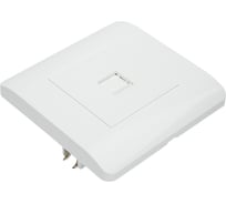 Розетка телефонная 1-м CHINT NEW3-E RJ11 белый 431539