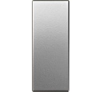 Заглушка Simon узкий модуль, S82C, алюминий 82800-63