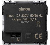 Подключение usb розетки simon