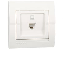 Розетка Lezard DERIY RJ45 белый 702-0202-139