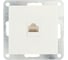 Розетка компьютерная LK Studio RJ-45 категория 5е с накладкой (белый) LK80 846104-1 3